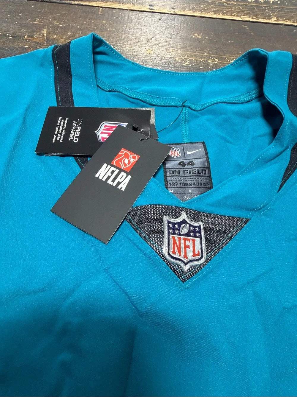 Jacksonville Men’s Jaguars Nike Vapor FUSE Elite Jersey - Size 44